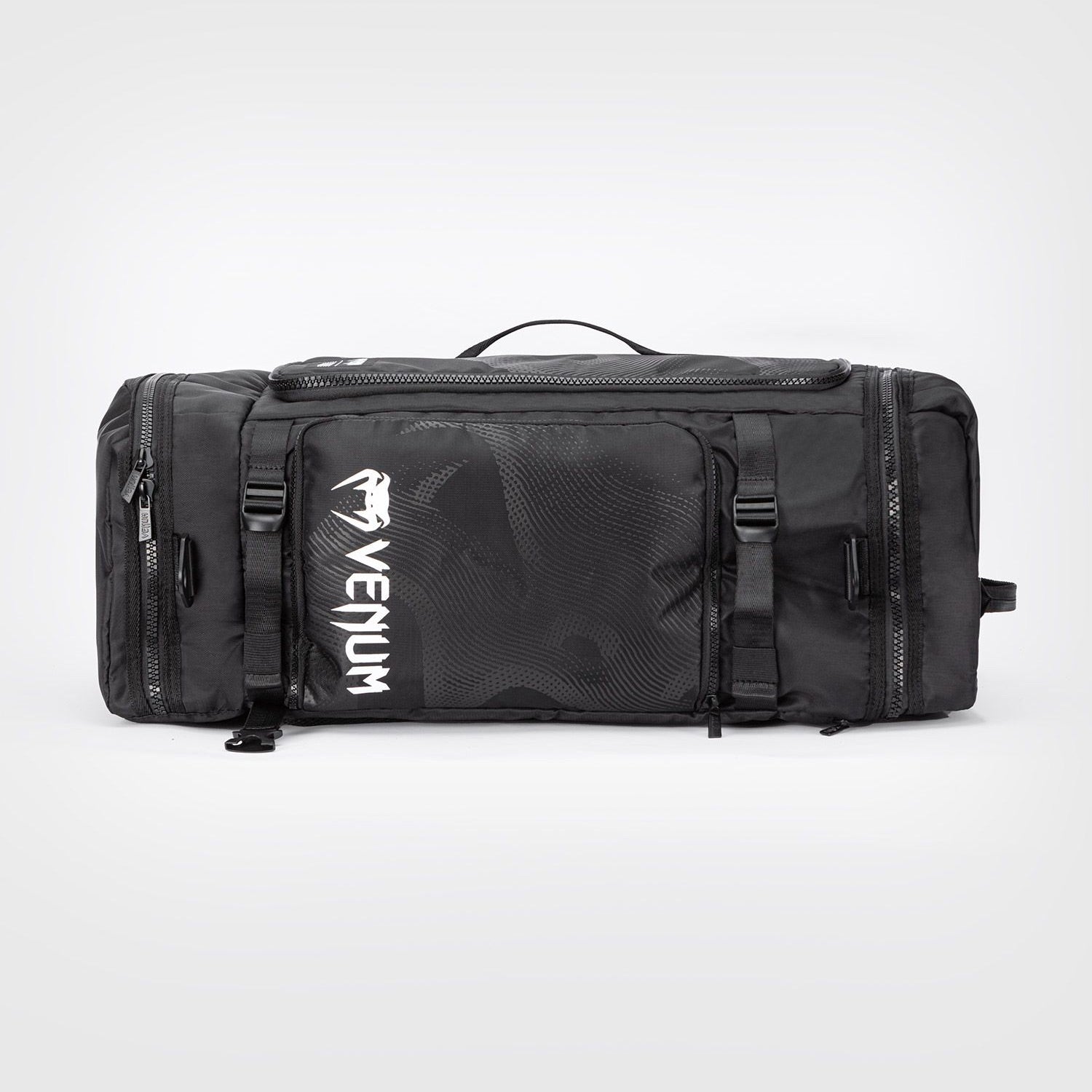 Venum Shockwave Convertible Sports Bag 60L Black - The Fight Club
