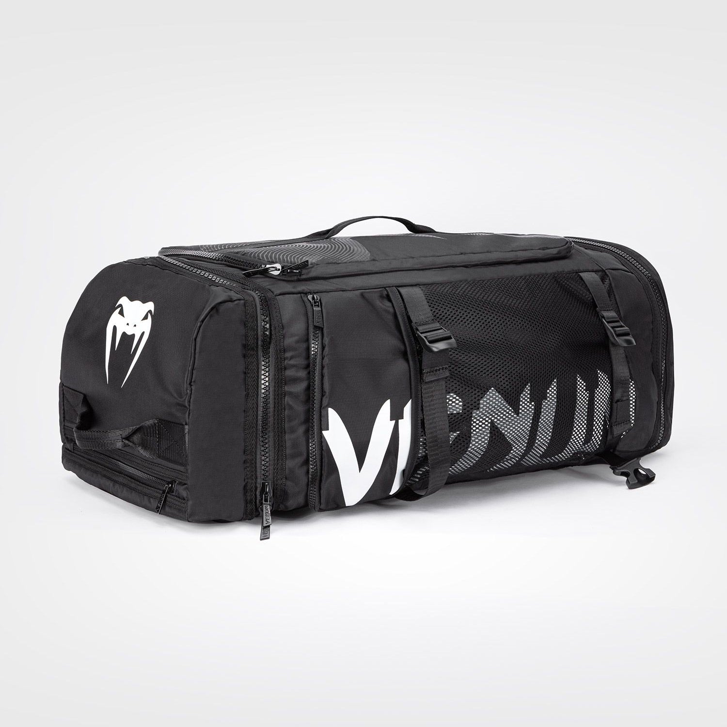 Venum Shockwave コンバーチブルスポーツバッグ 60L ブラック Venum Shockwave Convertible Sports Bag 60L - Black – The Fight Club