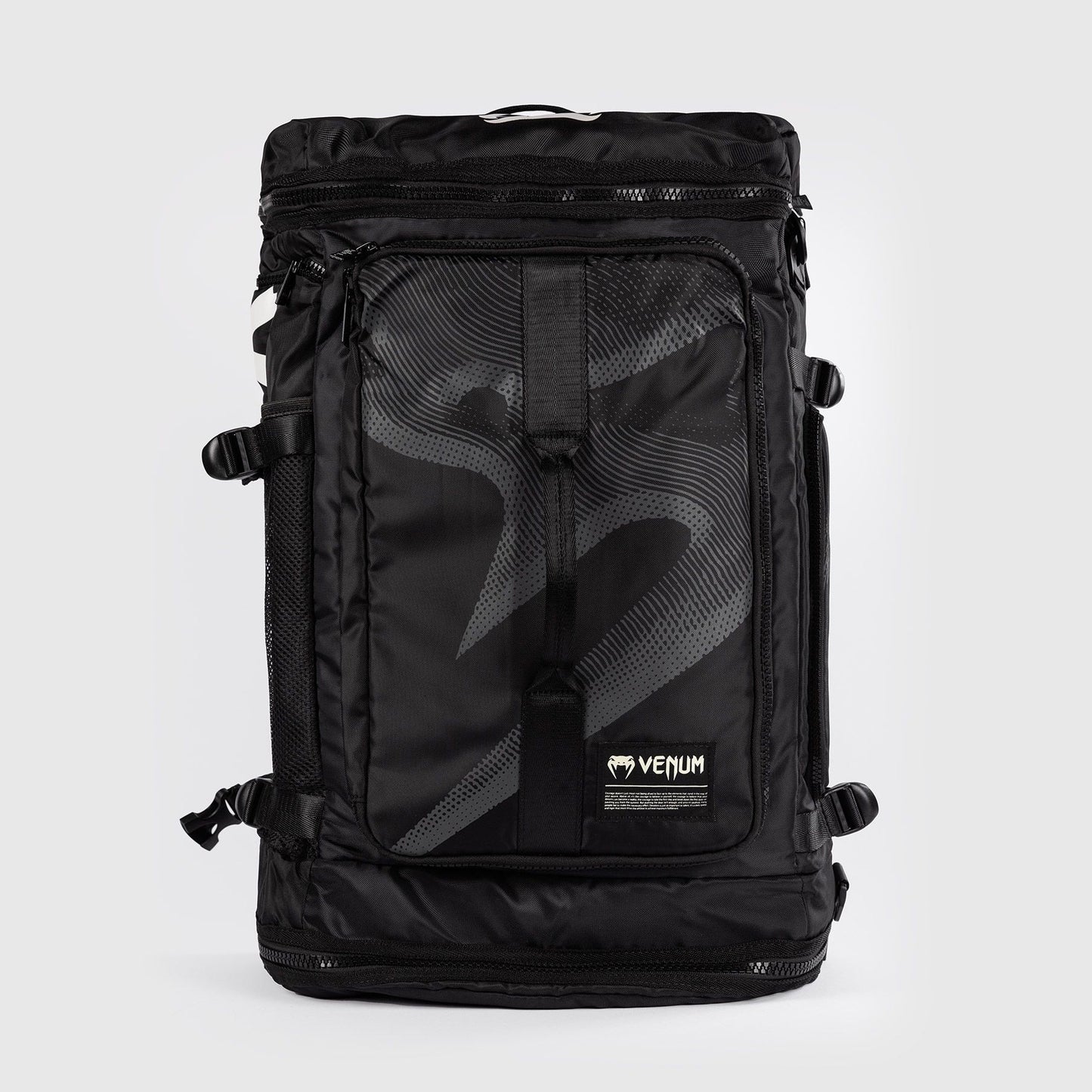 Venum Shockwave Convertible Sports Bag 60L Black - The Fight Club