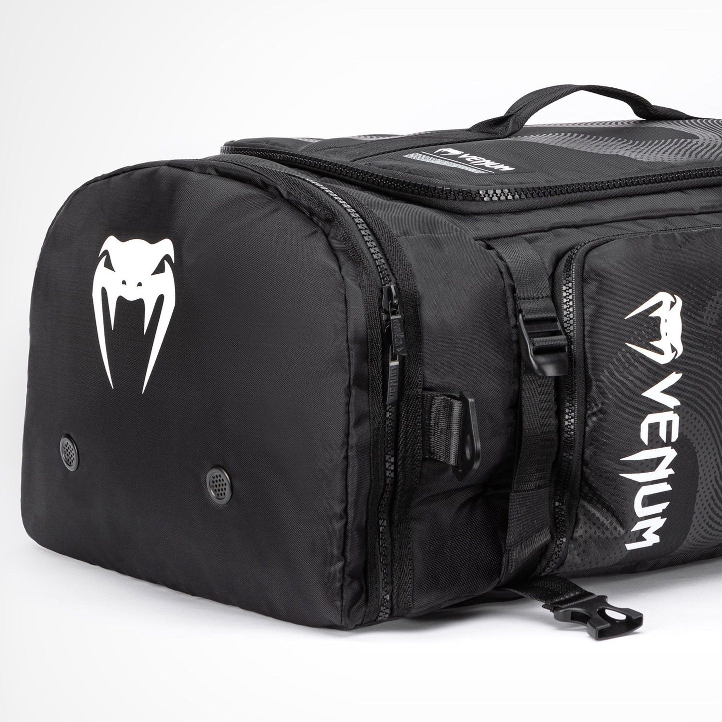 Venum Shockwave Convertible Sports Bag 60L Black - The Fight Club