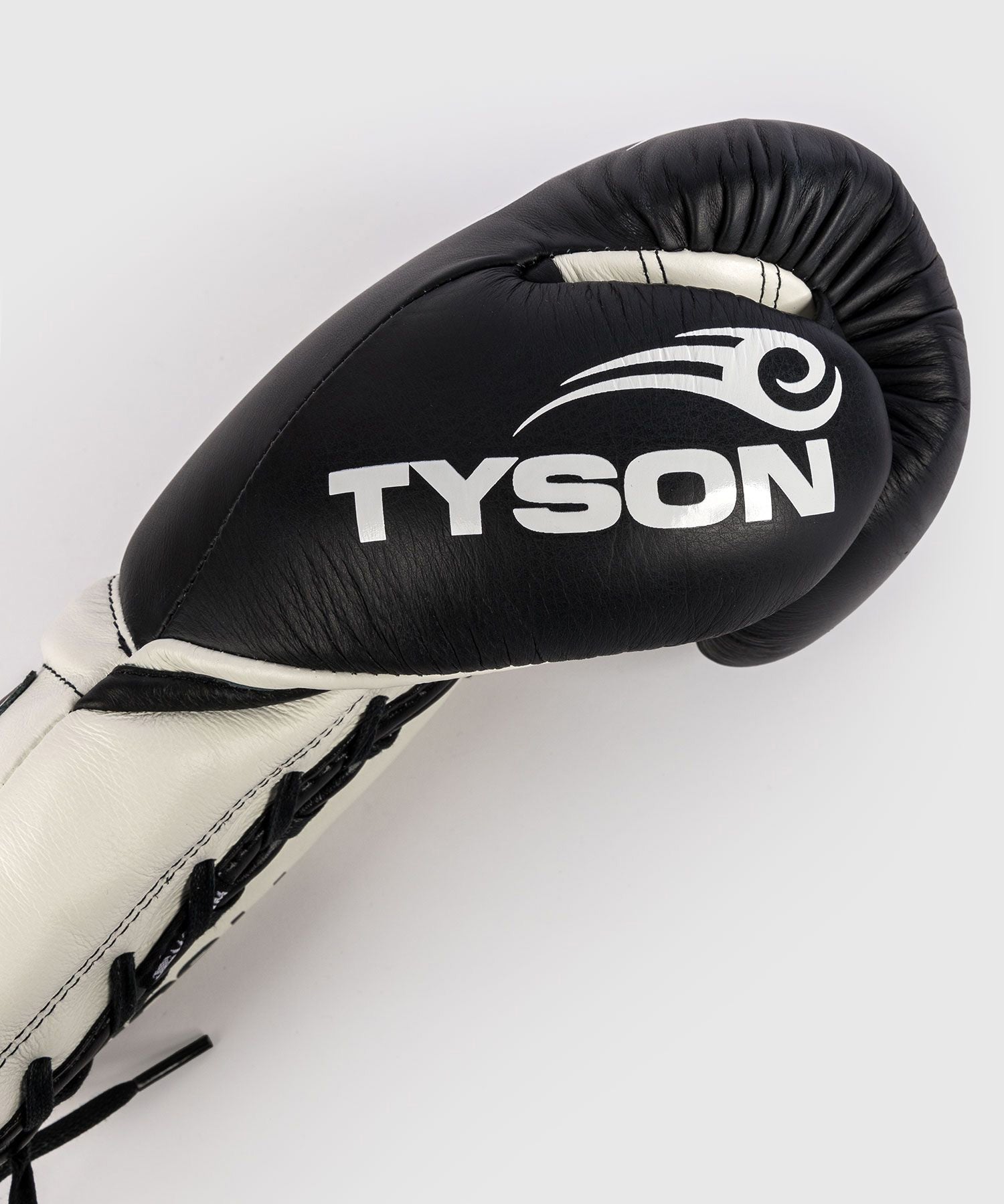Venum Giant 2.0 Mike Tyson Pro Boxing Gloves with Laces Deep Black/Optical White - The Fight Club