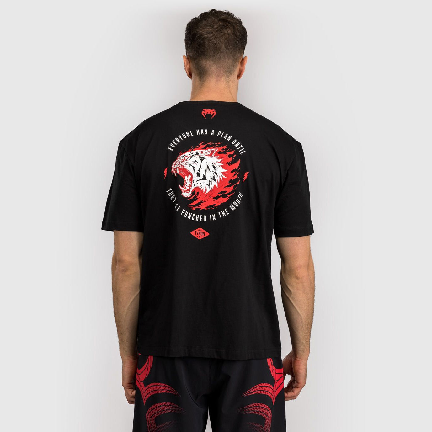 Venum x Mike Tyson Tiger T-Shirt Deep Black - The Fight Club