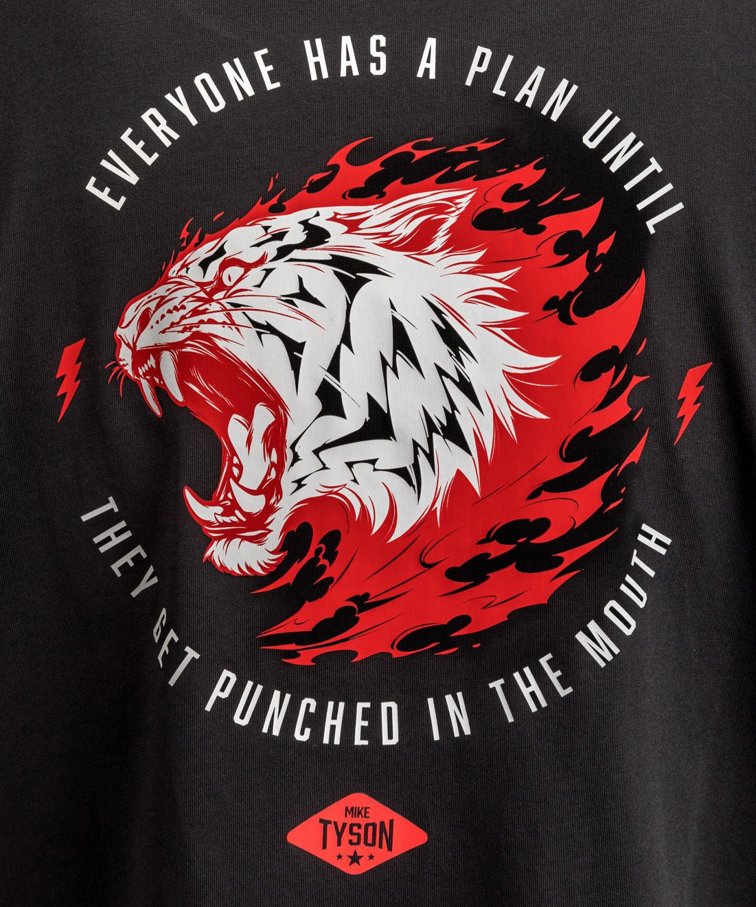 Venum x Mike Tyson Tiger T-Shirt Deep Black - The Fight Club