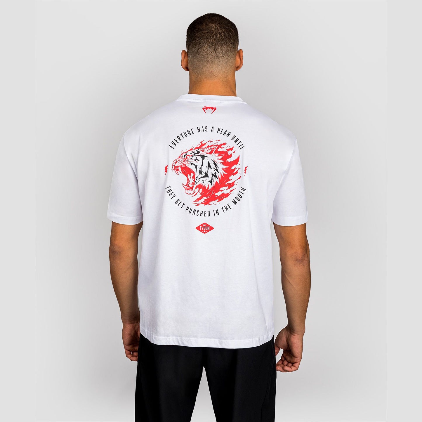 Venum x Mike Tyson Tiger T-Shirt Optical White - The Fight Club