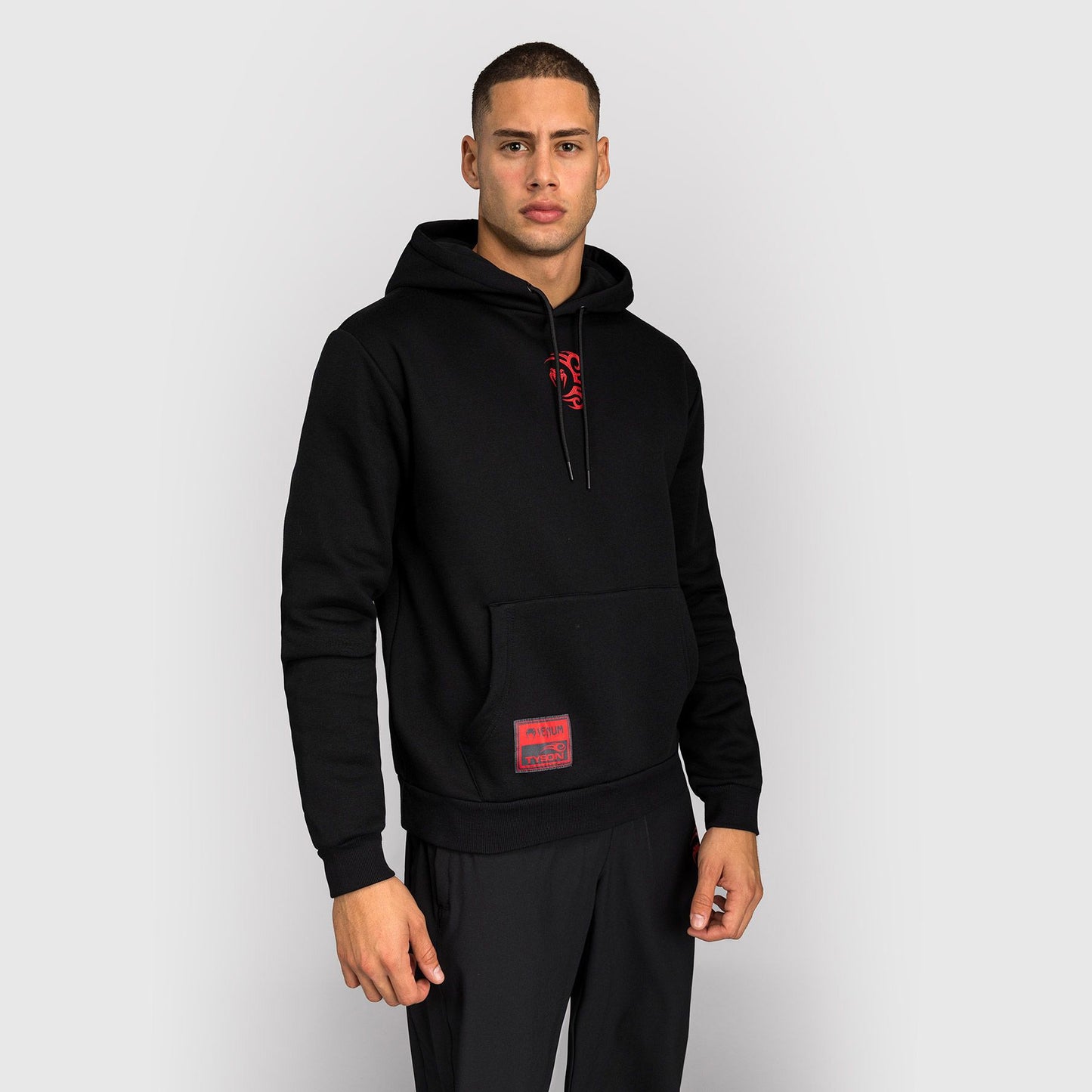 Venum x Mike Tyson Tiger Hoodie Deep Black/Intense Red - The Fight Club