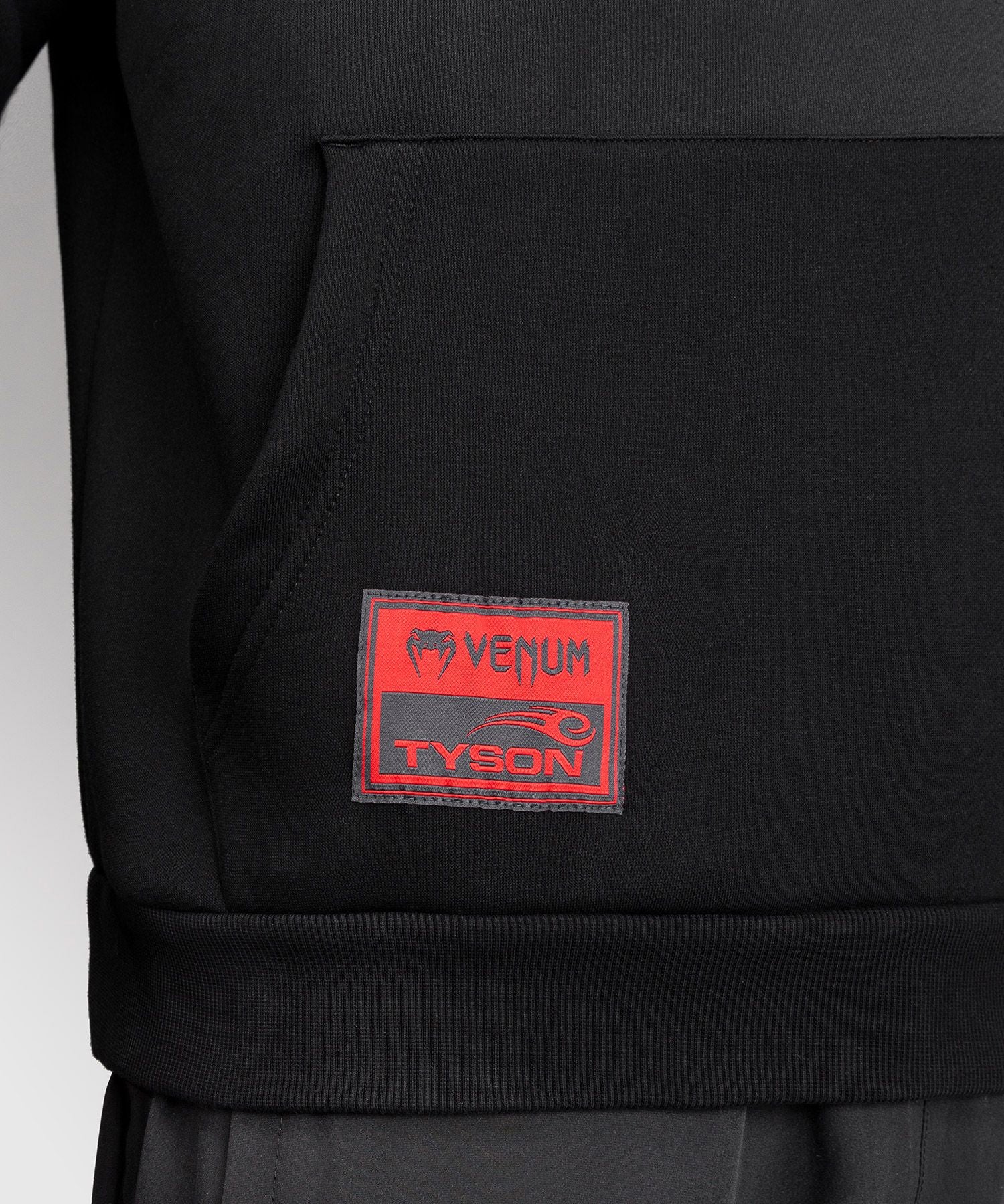 Venum x Mike Tyson Tiger Hoodie Deep Black/Intense Red - The Fight Club