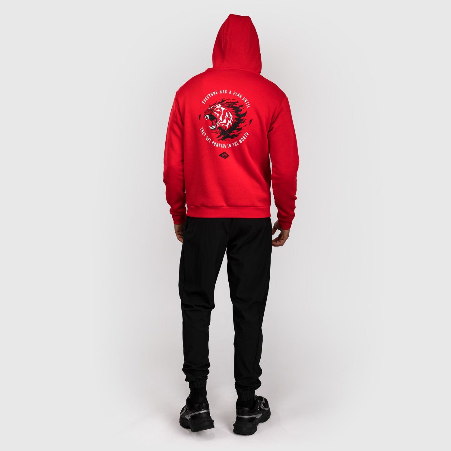 Venum x Mike Tyson Tiger Hoodie Intense Red/Deep Black - The Fight Club