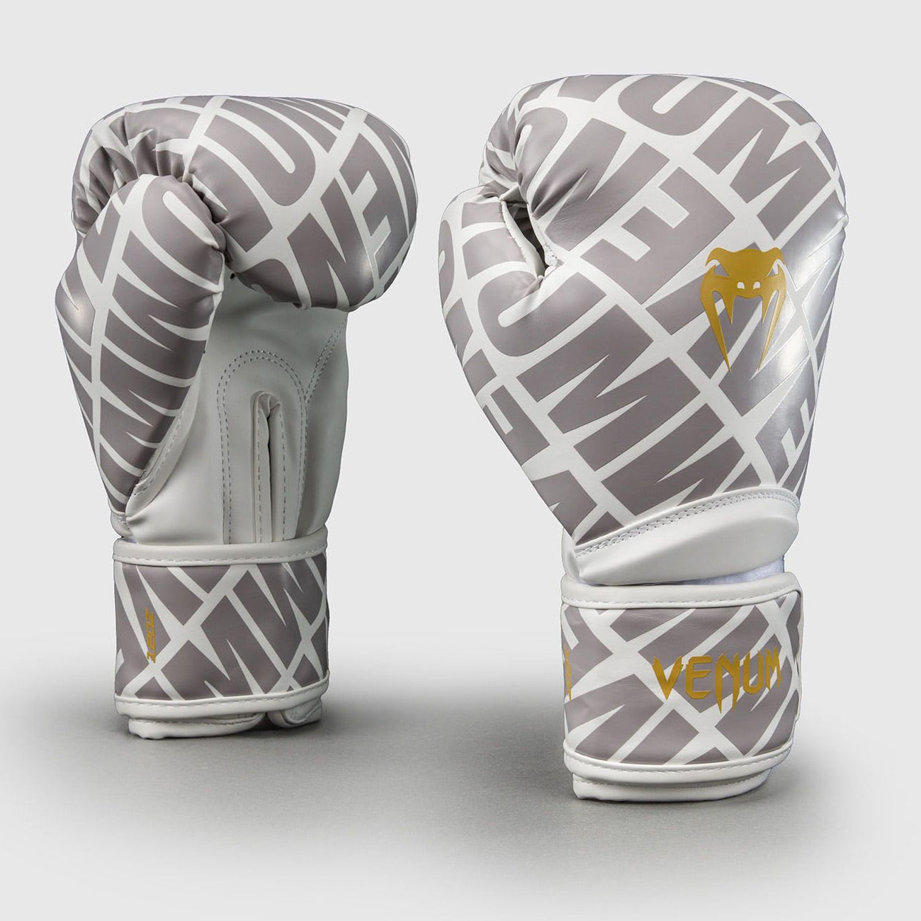 Venum Contender 1.5 XT 3D Boxing Gloves White/Gold - The Fight Club