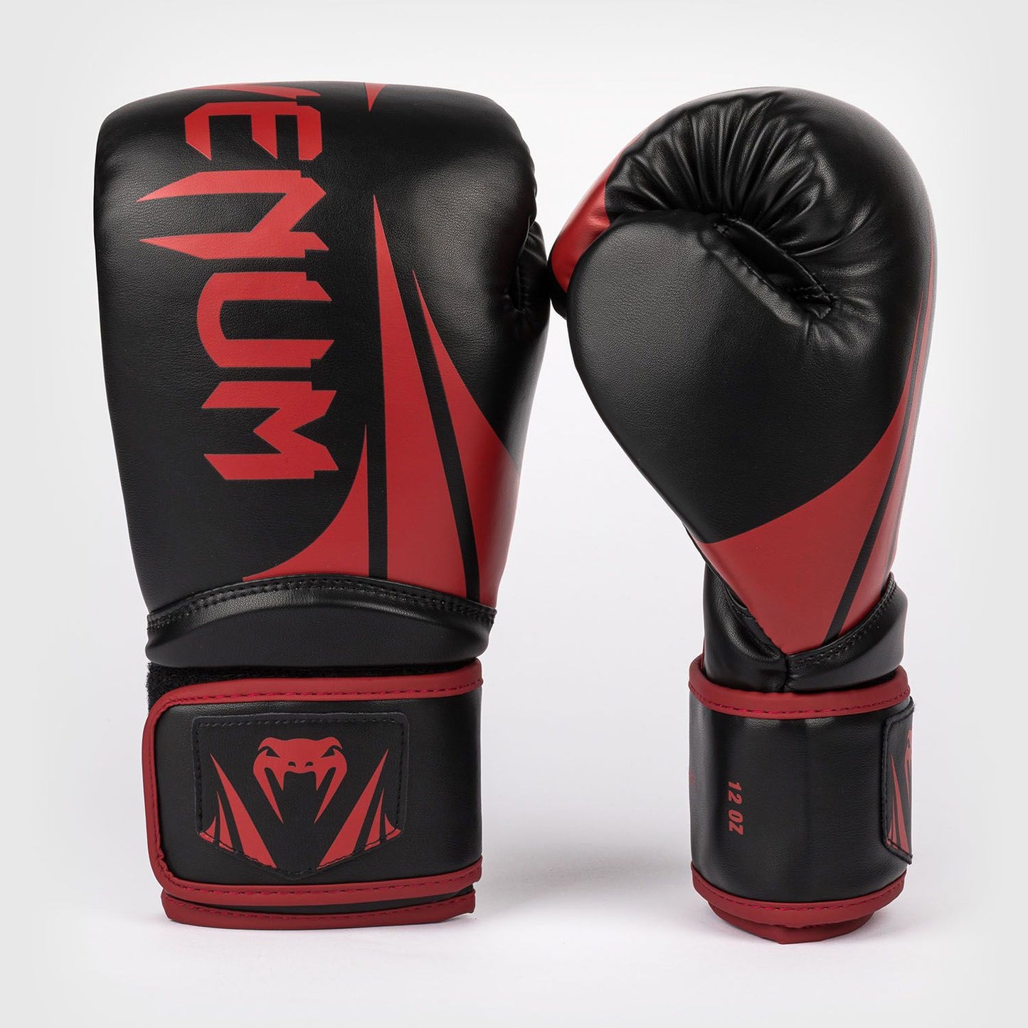 Venum Challenger 2.5 Boxing Gloves Black/Red - The Fight Club