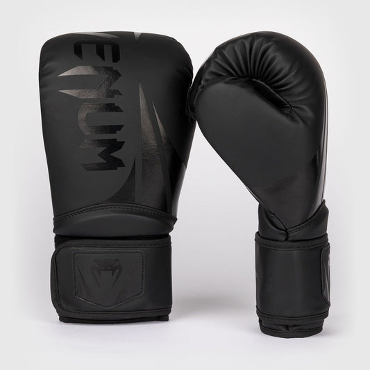 Venum Challenger 2.5 Boxing Gloves Black/Black - The Fight Club