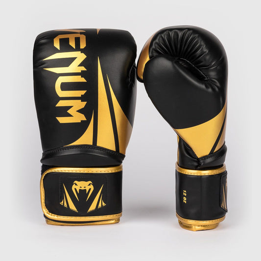 Venum Challenger 2.5 Boxing Gloves – Black/Gold