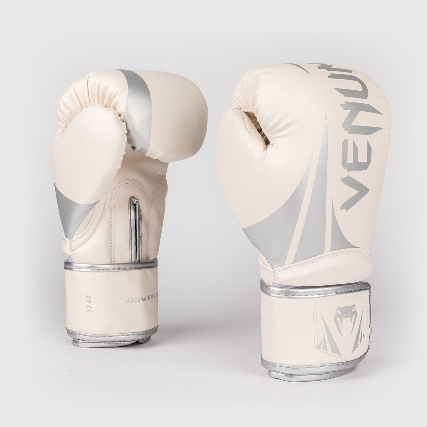 Venum Challenger 2.5 Boxing Gloves – White/Silver