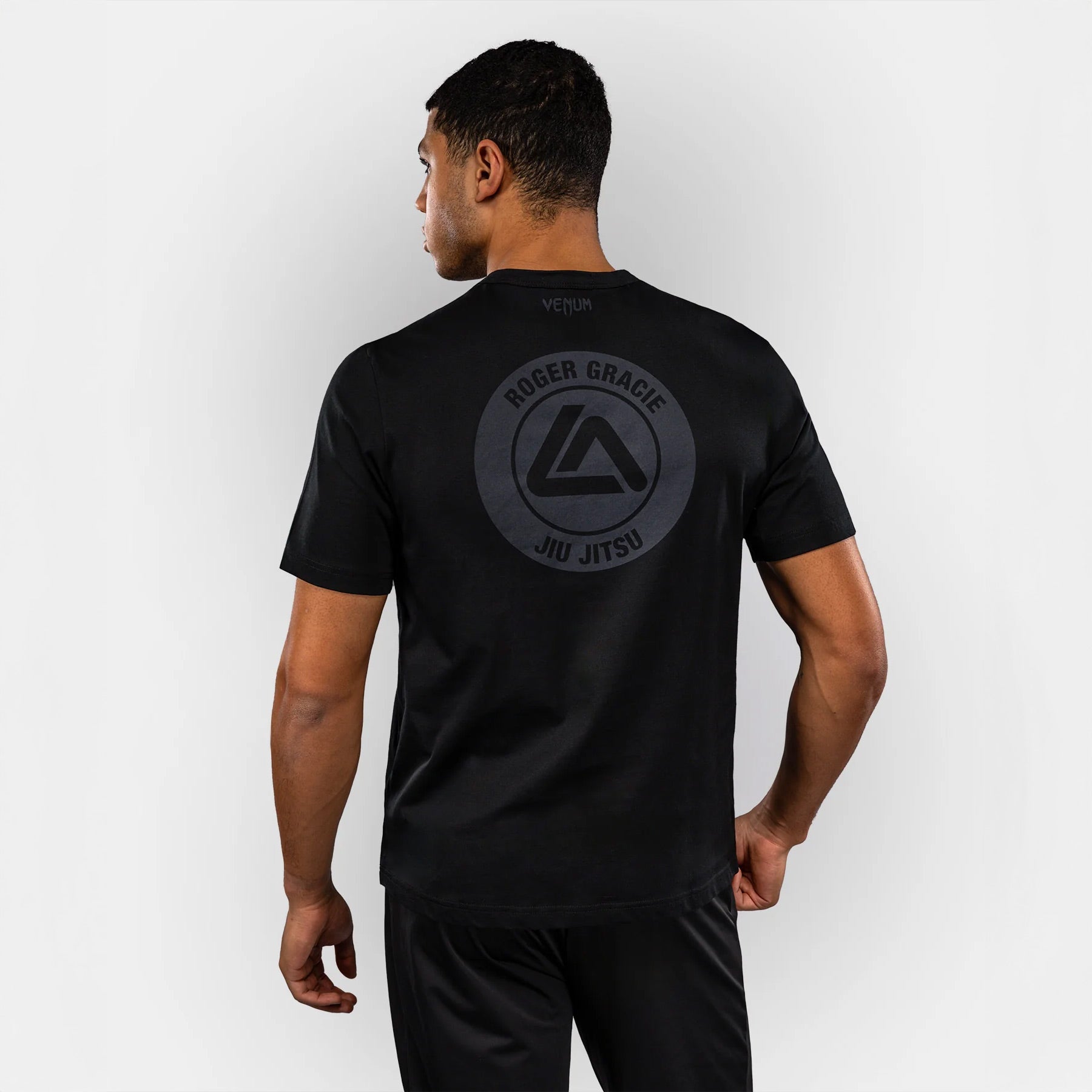 Venum x Roger Gracie Academy T-Shirt Black - The Fight Club