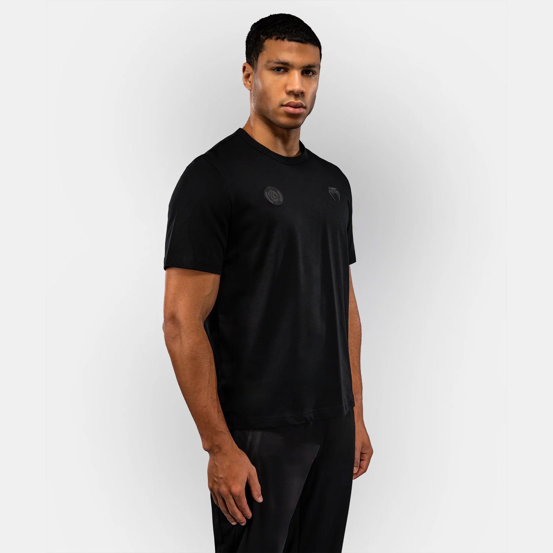 Venum x Roger Gracie Academy T-Shirt Black - The Fight Club