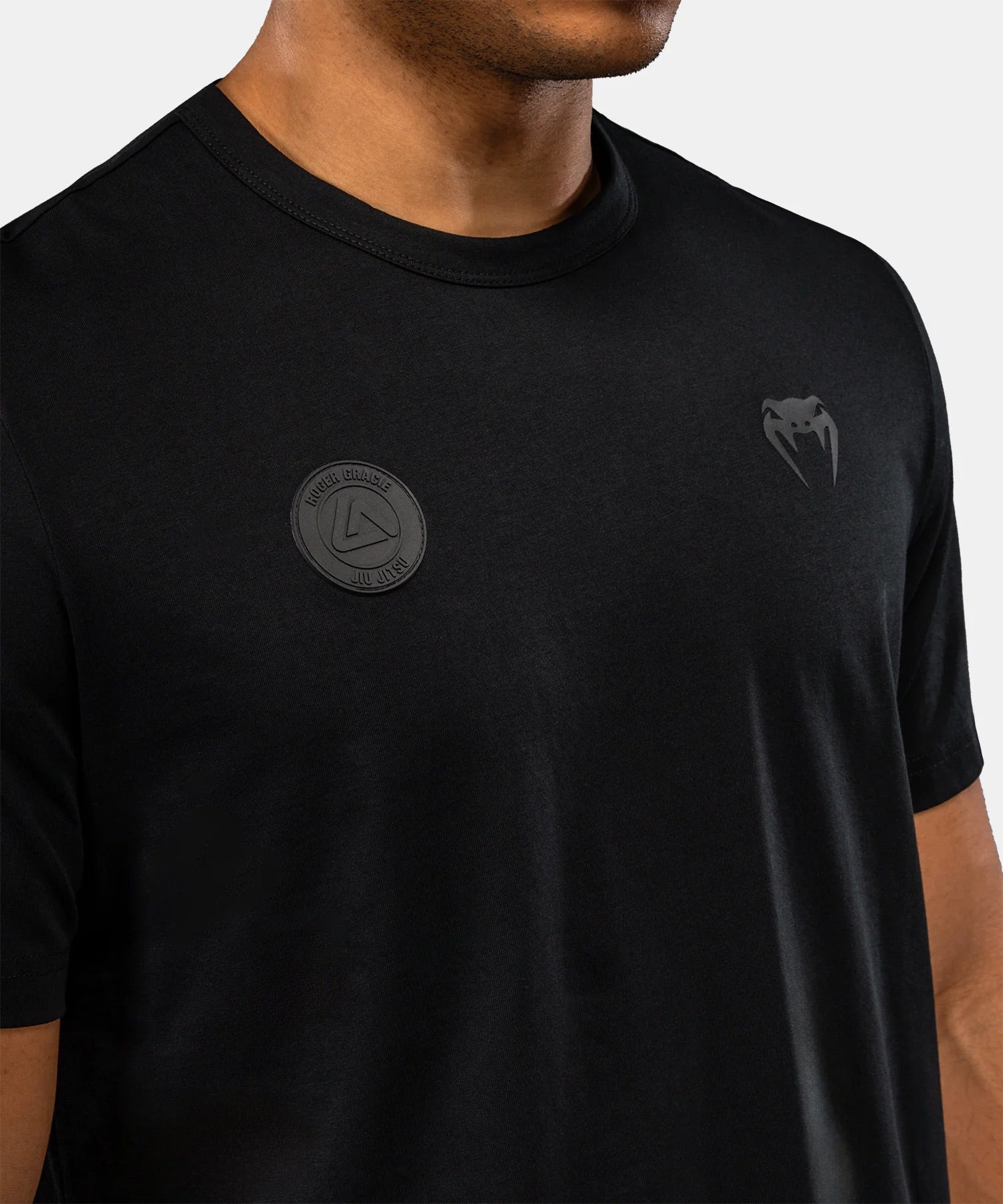 Venum x Roger Gracie Academy T-Shirt Black - The Fight Club