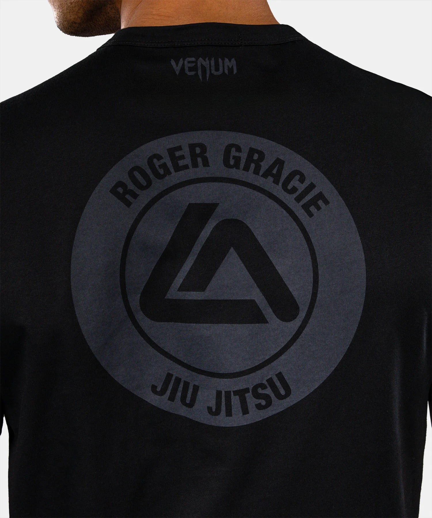 Venum x Roger Gracie Academy T-Shirt Black - The Fight Club
