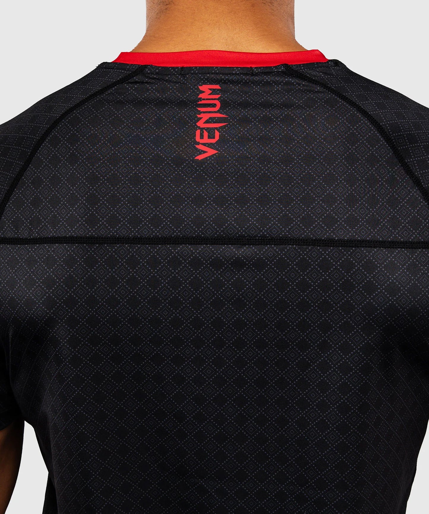 Venum x Roger Gracie Signature Dry Tech T-Shirt Black/Red - The Fight Club