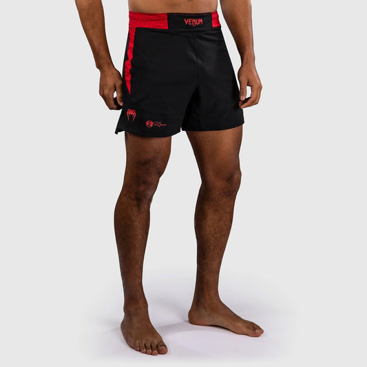 Venum x Roger Gracie Signature Fight Shorts Black/Red - The Fight Club