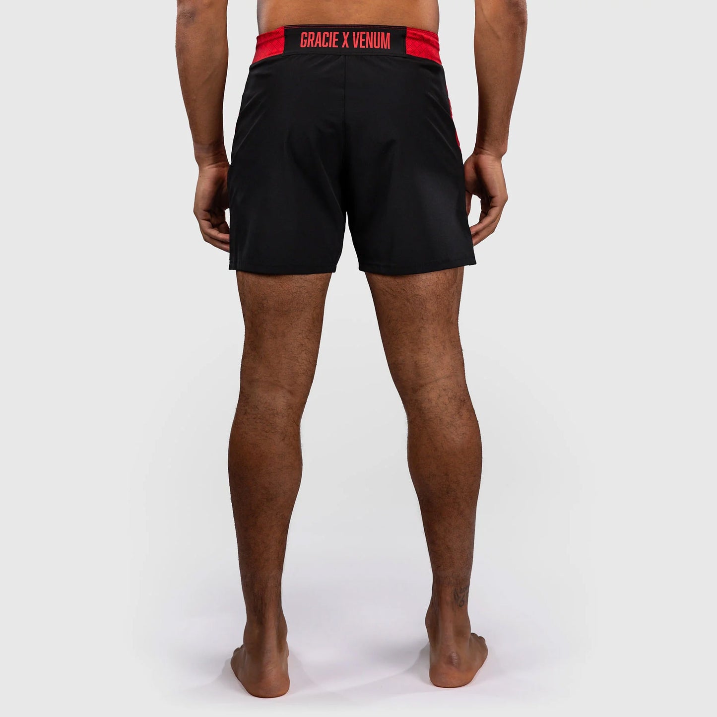 Venum x Roger Gracie Signature Fight Shorts Black/Red - The Fight Club