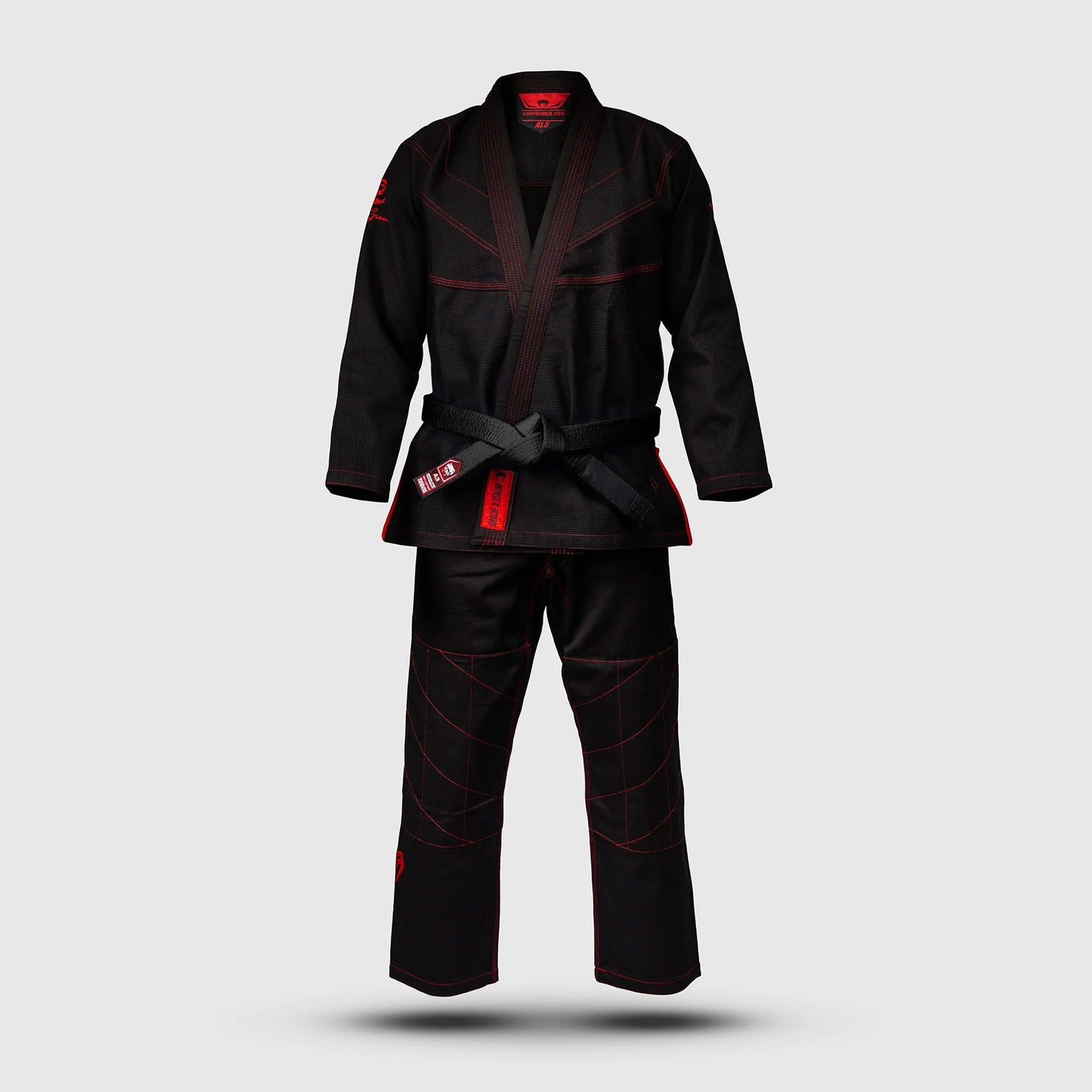 Venum x Roger Gracie Signature BJJ Gi Black/Red - The Fight Club