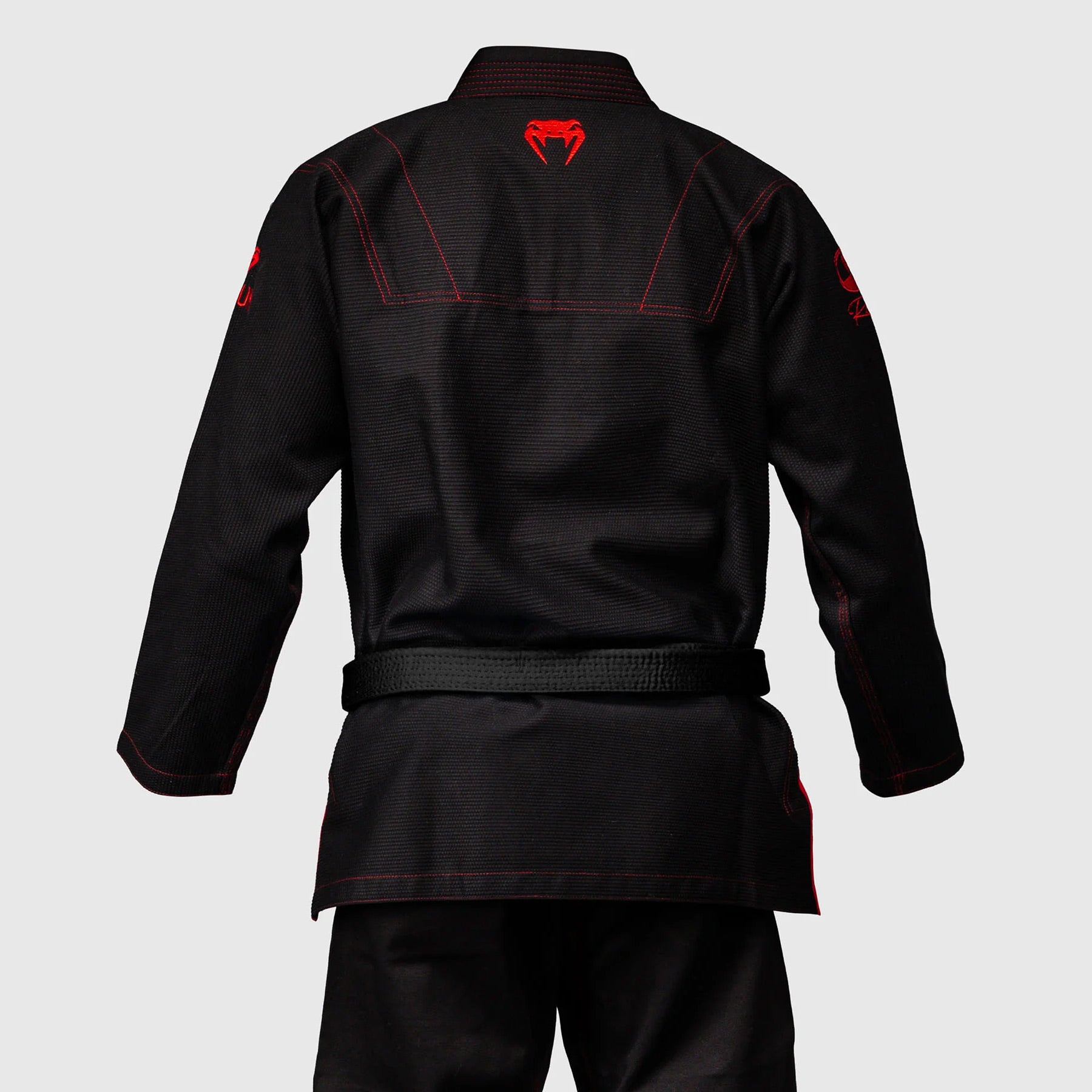 Venum x Roger Gracie Signature BJJ Gi Black/Red - The Fight Club