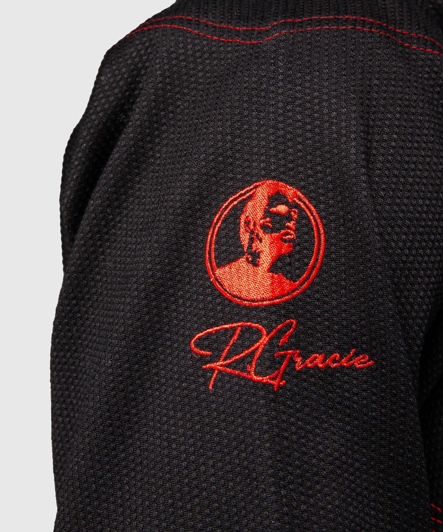 Venum x Roger Gracie Signature BJJ Gi Black/Red - The Fight Club