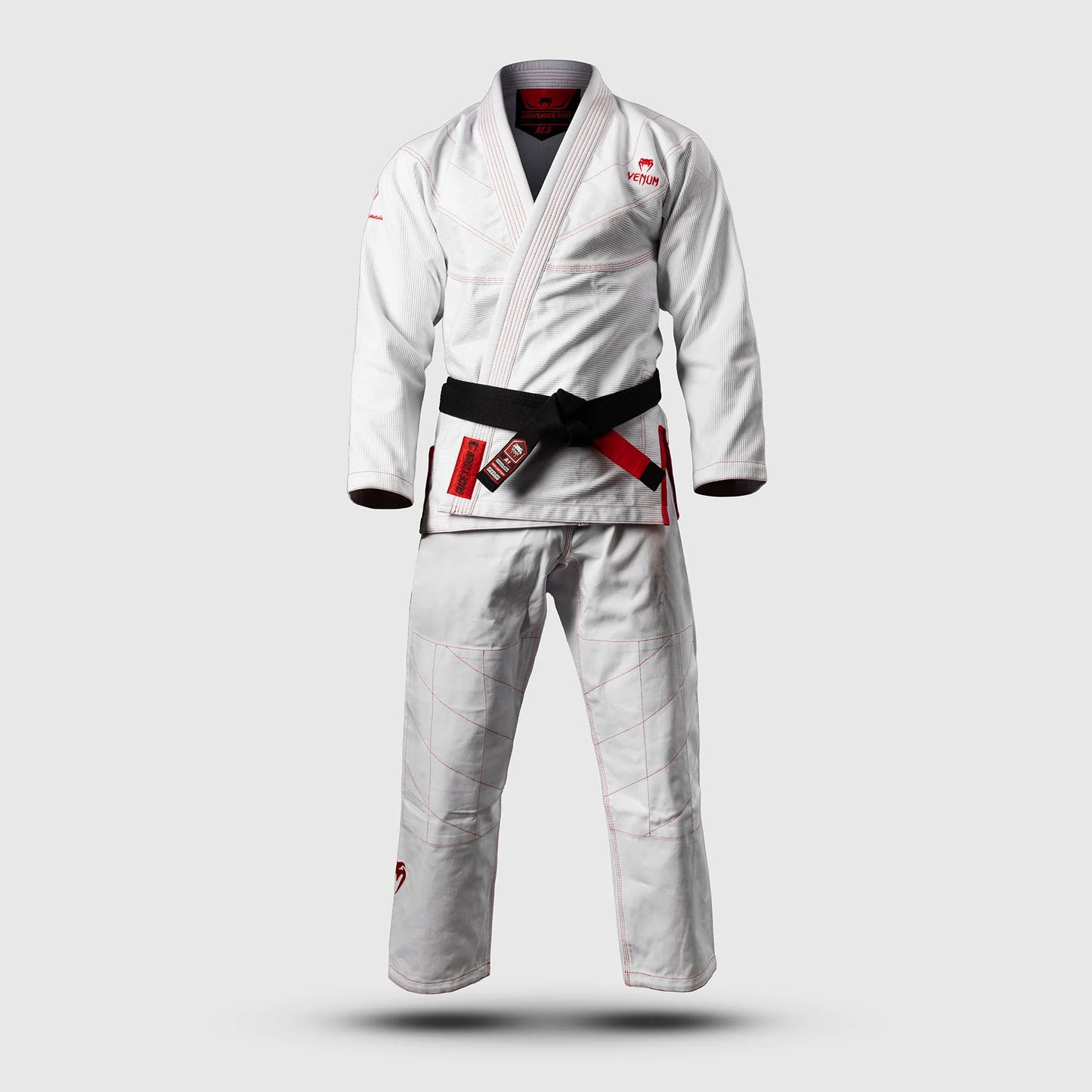 Venum x Roger Gracie Signature BJJ Gi White/Red - The Fight Club