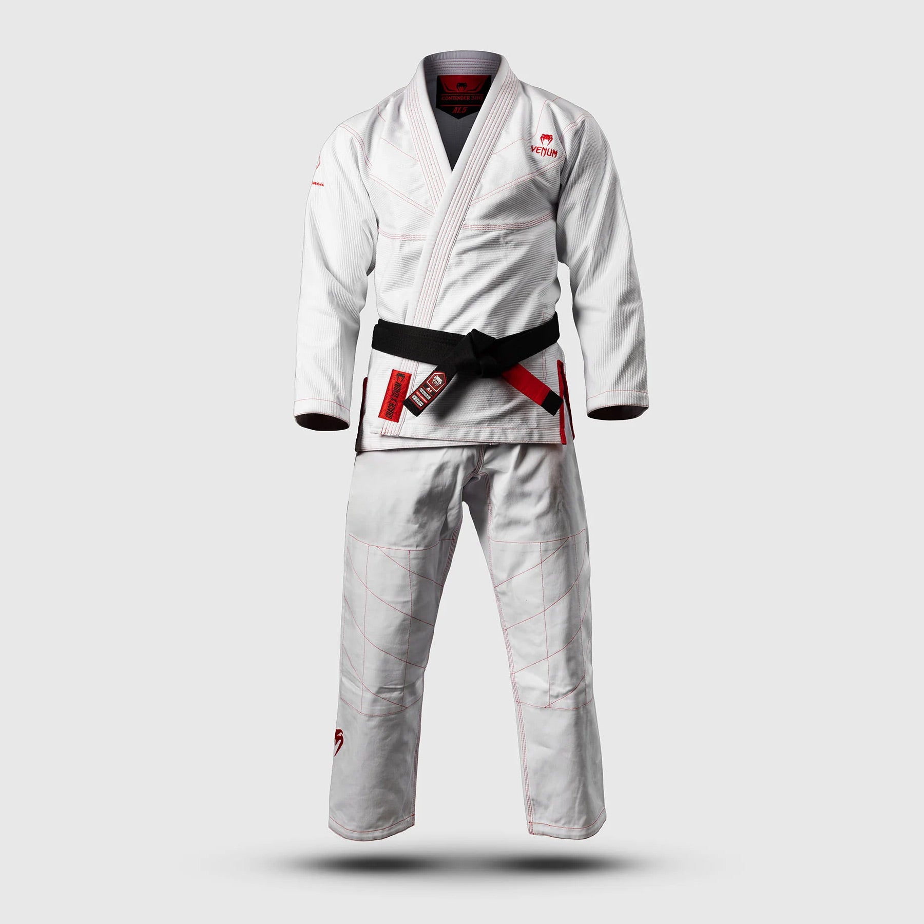 Venum x Roger Gracie Signature BJJ Gi White/Red - The Fight Club