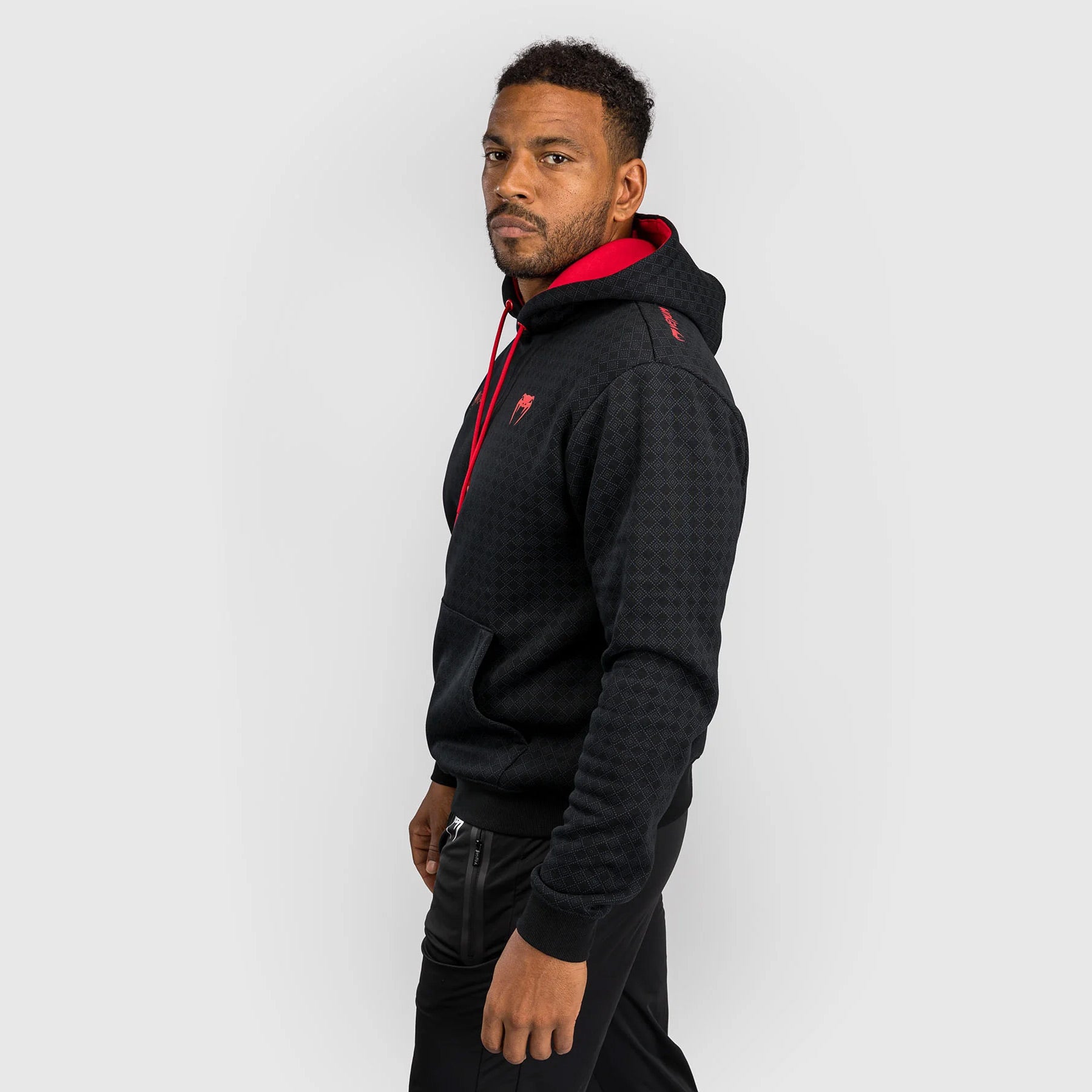 Venum x Roger Gracie Signature Hoodie Black/Red - The Fight Club