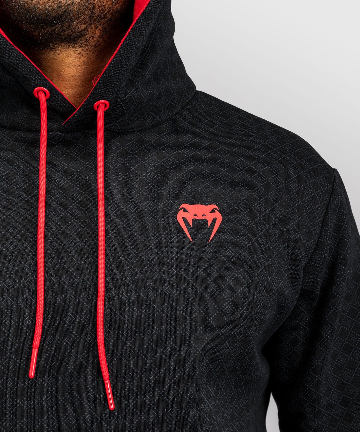 Venum x Roger Gracie Signature Hoodie Black/Red - The Fight Club