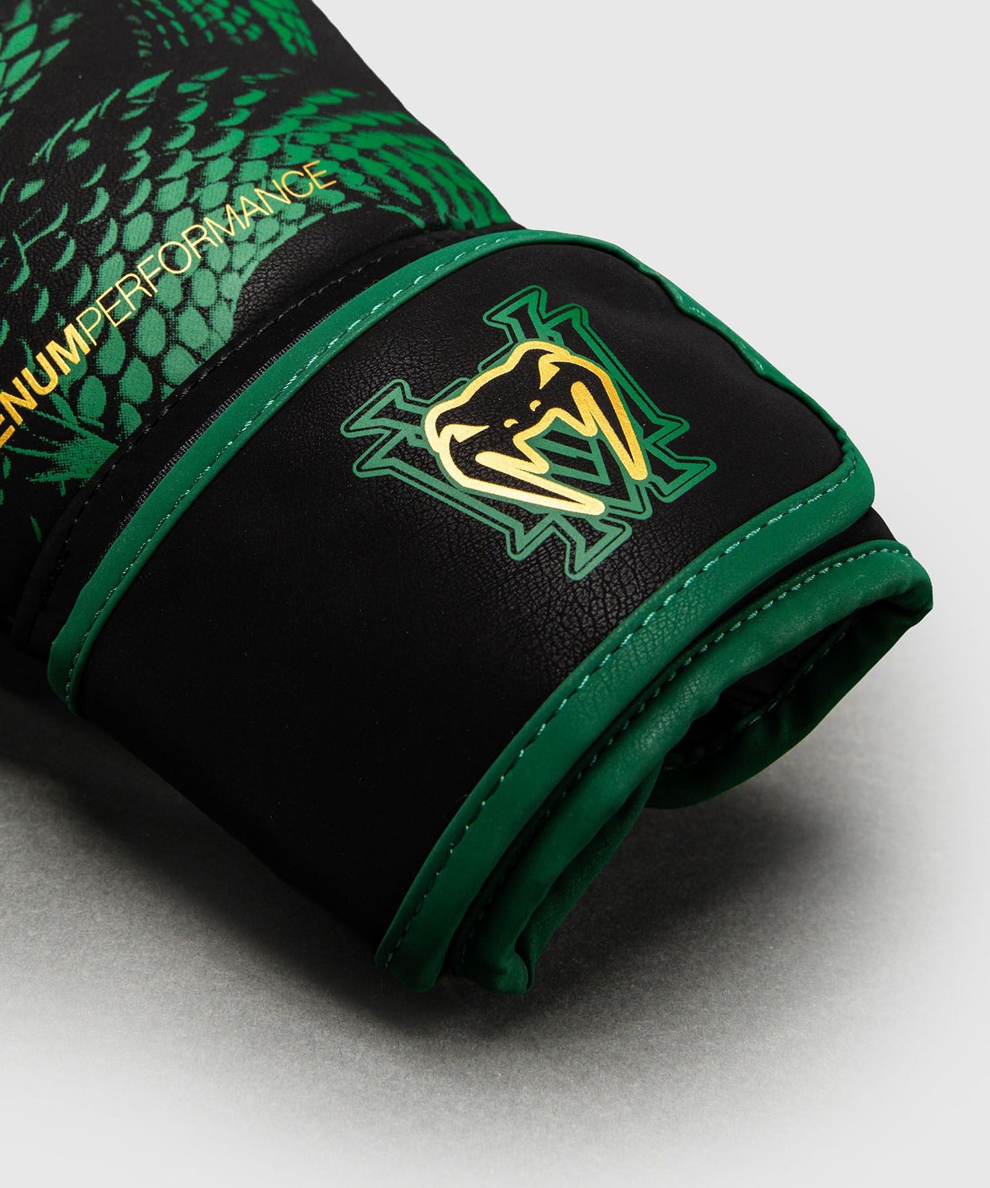 Venum Matupa Boxing Gloves Black/Green/Gold - The Fight Club