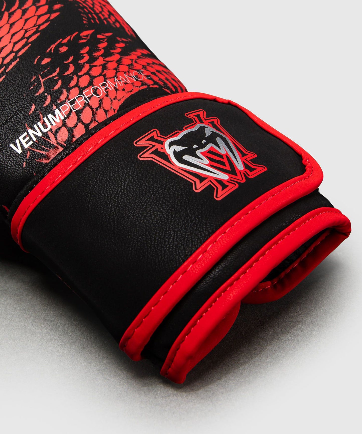 Venum Matupa Boxing Gloves Black/Red/Silver - The Fight Club