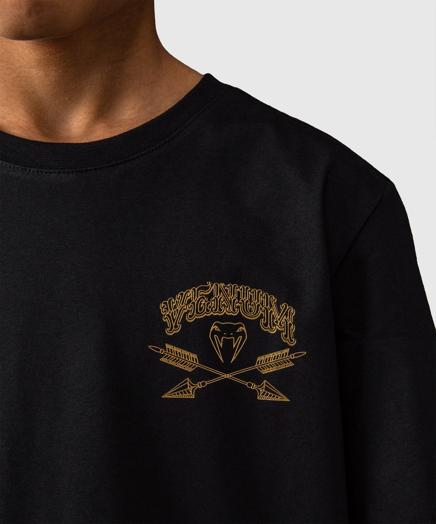 Venum Wolf Atak Kids T-Shirt Black/Grey - The Fight Club