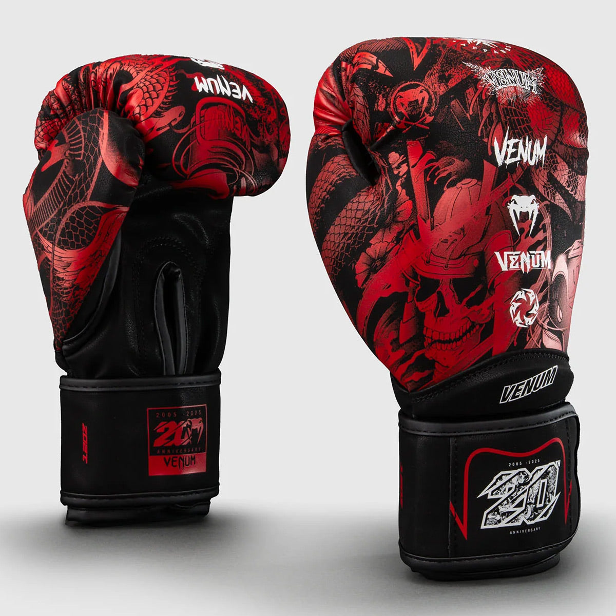 Venum 20th Anniversary Boxing Gloves Black/Red - The Fight Club