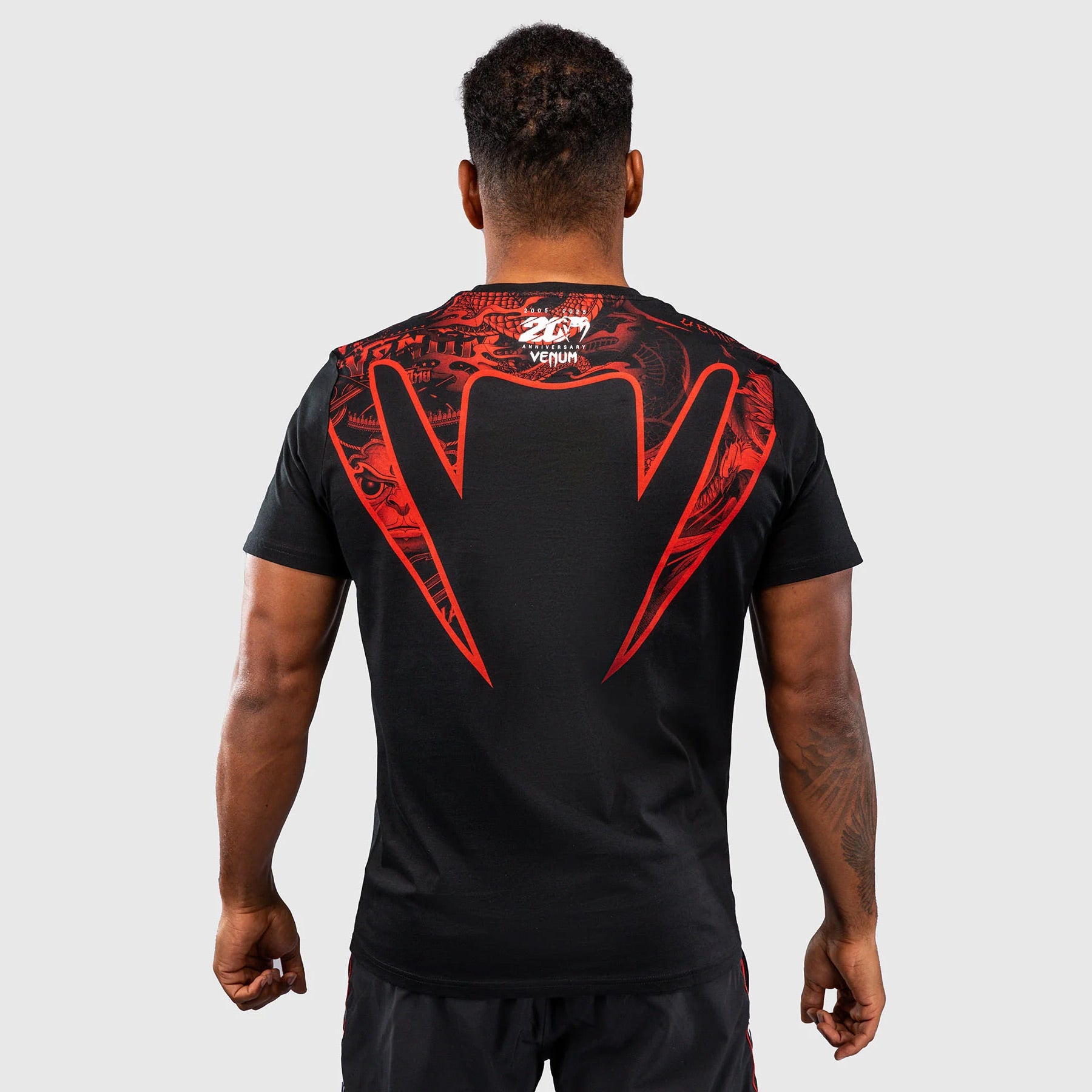 Venum 20th Anniversary T-Shirt Black/Red - The Fight Club