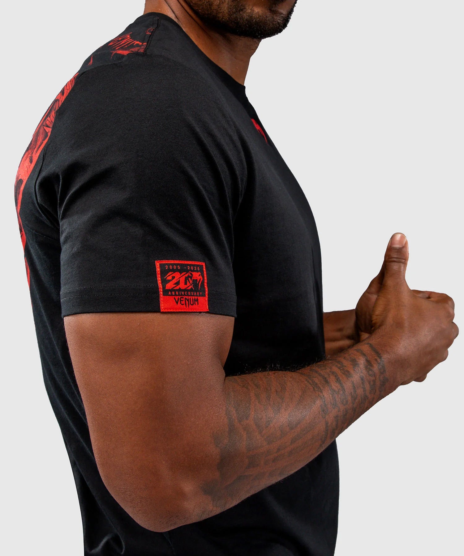 Venum 20th Anniversary T-Shirt Black/Red - The Fight Club