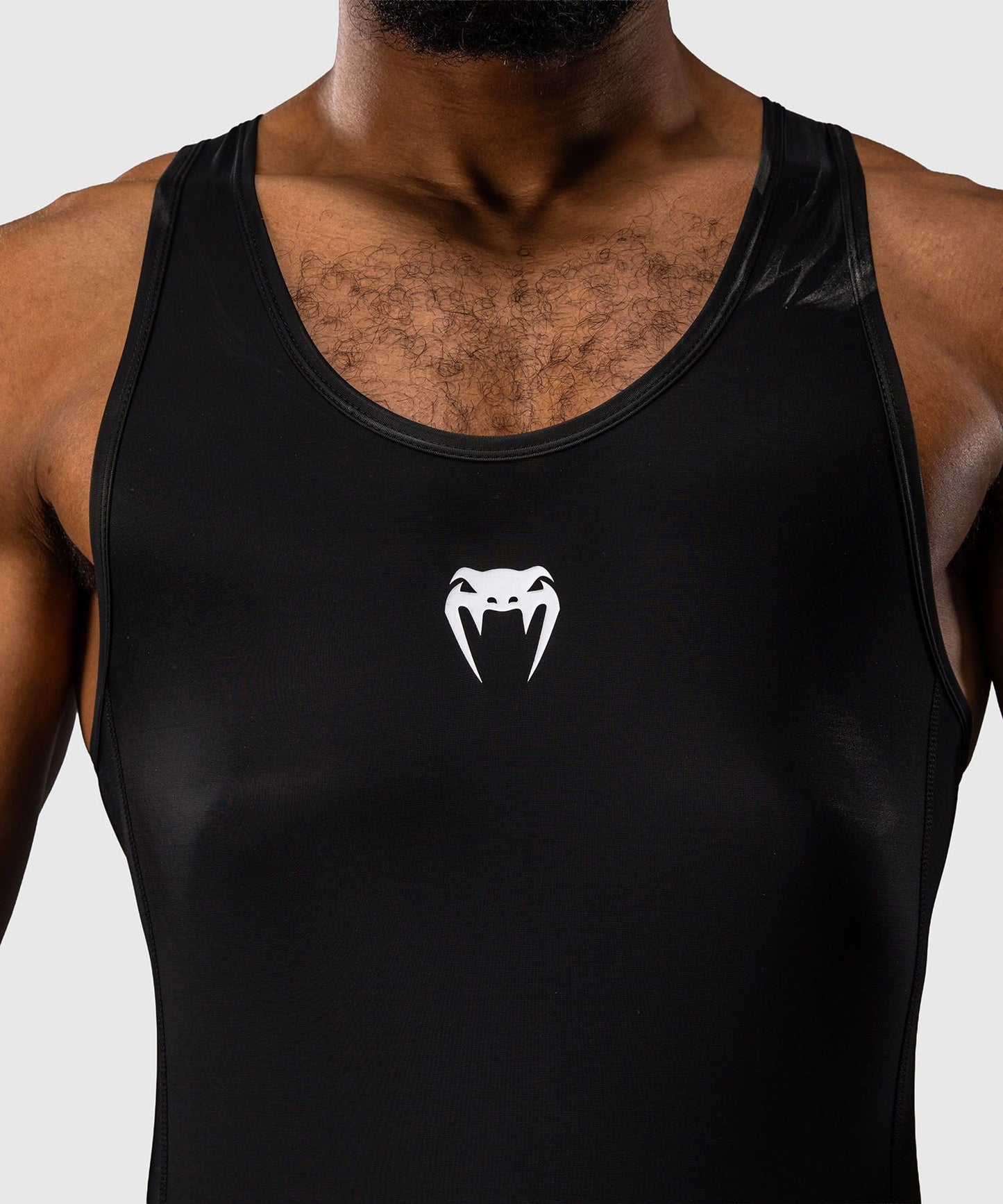 Venum Challenger Men's Wrestling Singlet Black - The Fight Club