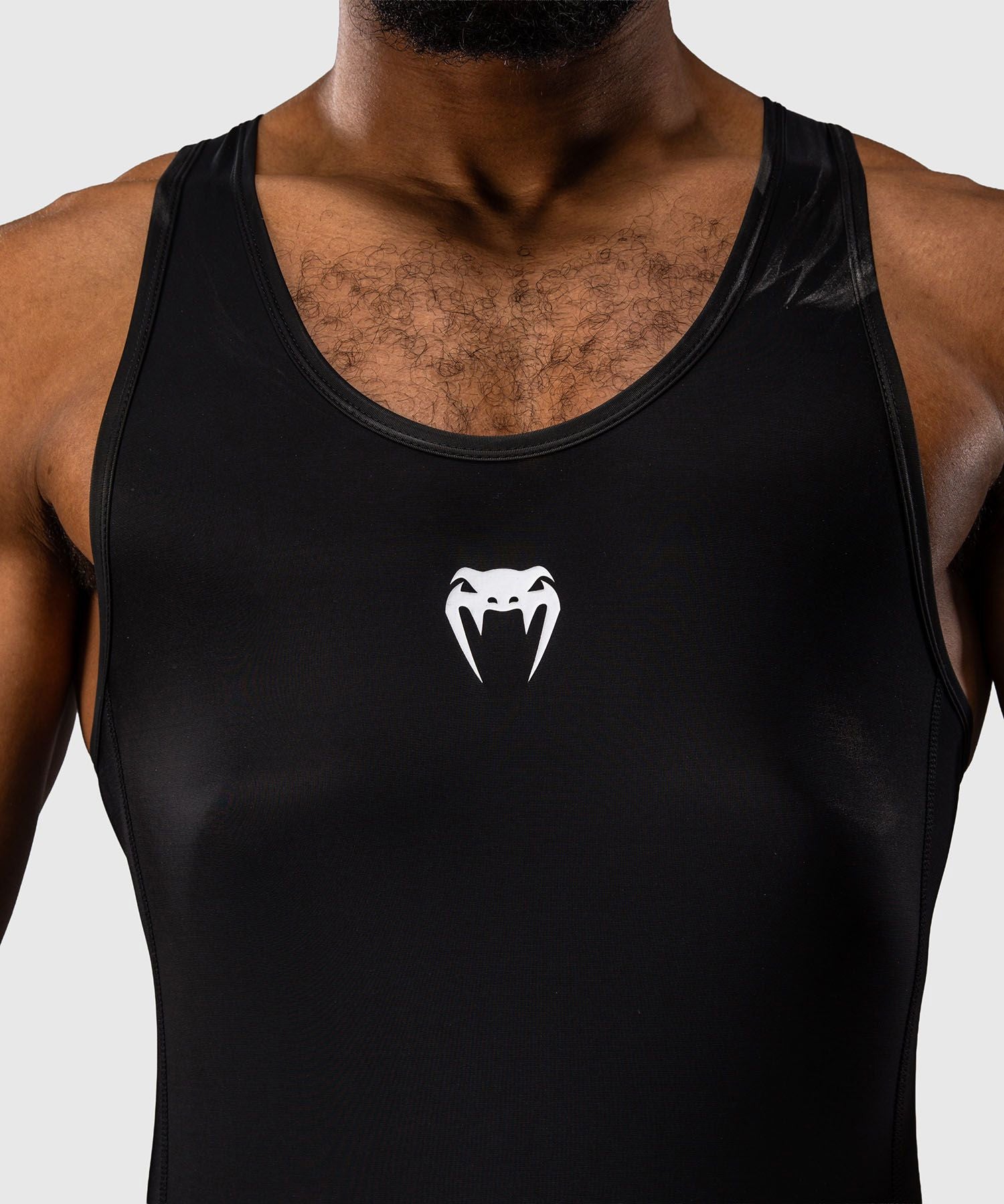 Venum Challenger Men's Wrestling Singlet Black - The Fight Club