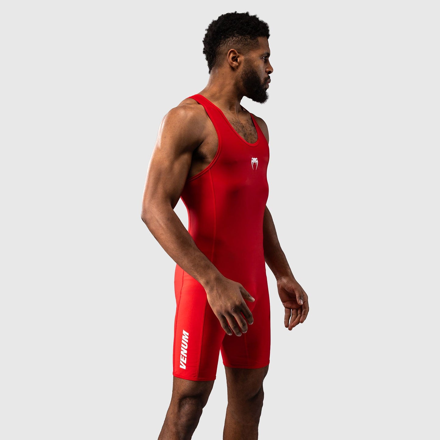 Venum Challenger Men's Wrestling Singlet Red - The Fight Club