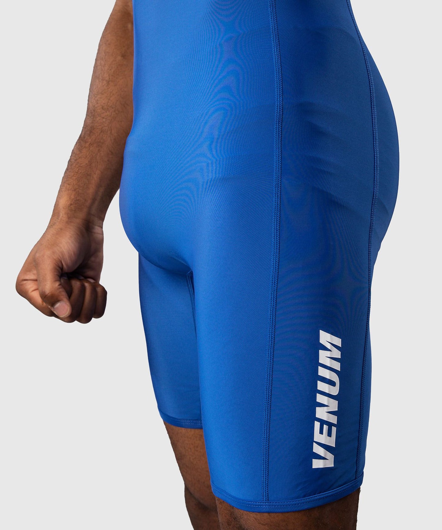 Venum Challenger Men's Wrestling Singlet Blue - The Fight Club