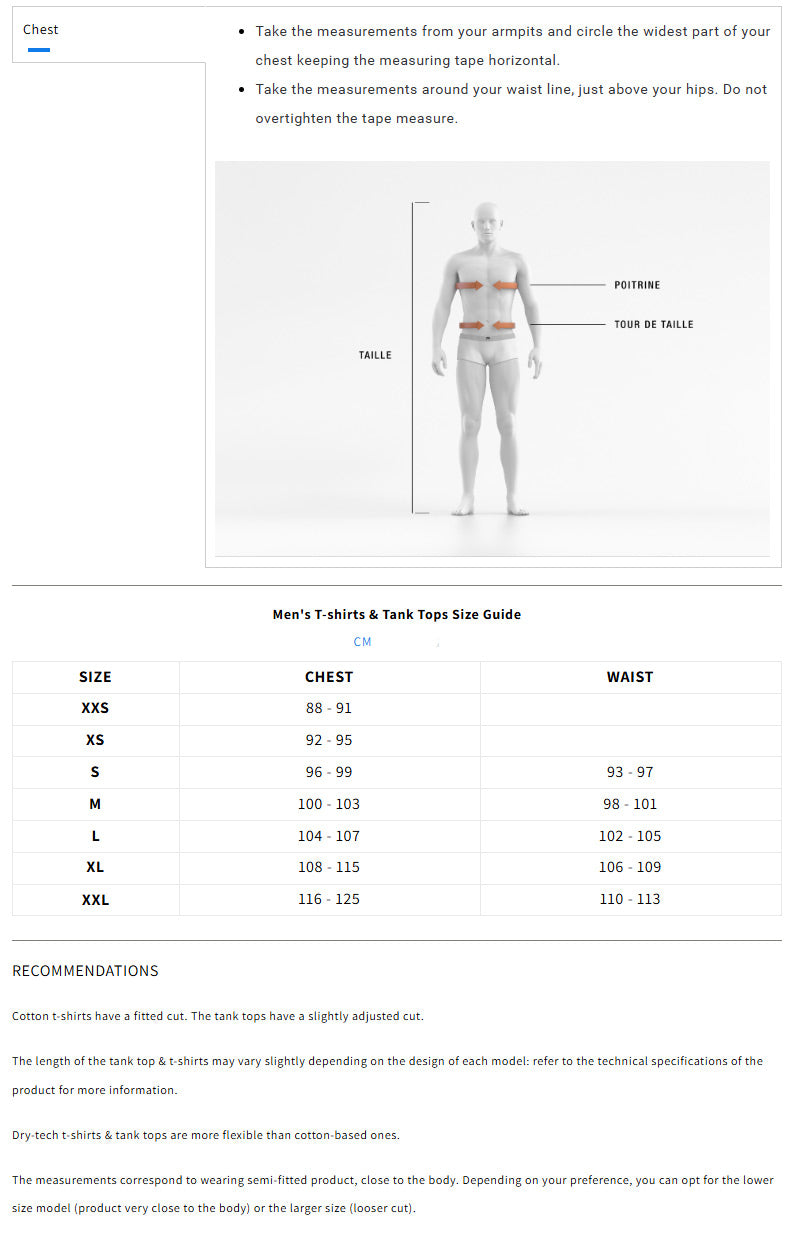 Venum Naga T-Shirt Black Size Guide - The Fight Club