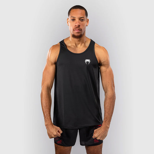 Venum Contender Tank Top Black/White - The Fight Club