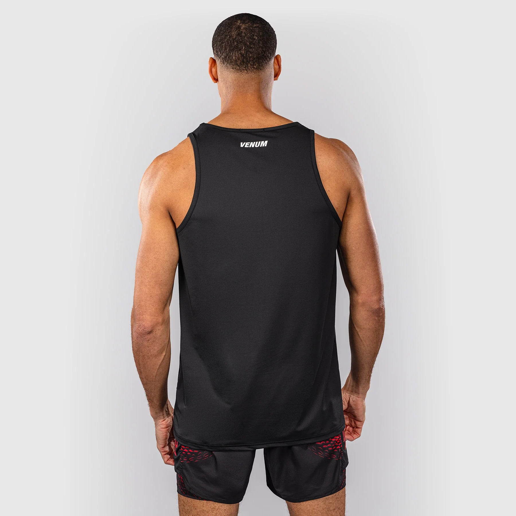 Venum Contender Tank Top Black/White - The Fight Club