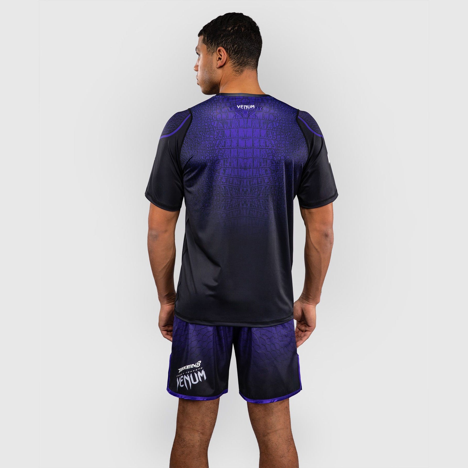 Venum x TEKKEN 8 Dry-Tech T-Shirt Kazuya Black/Purple - The Fight Club