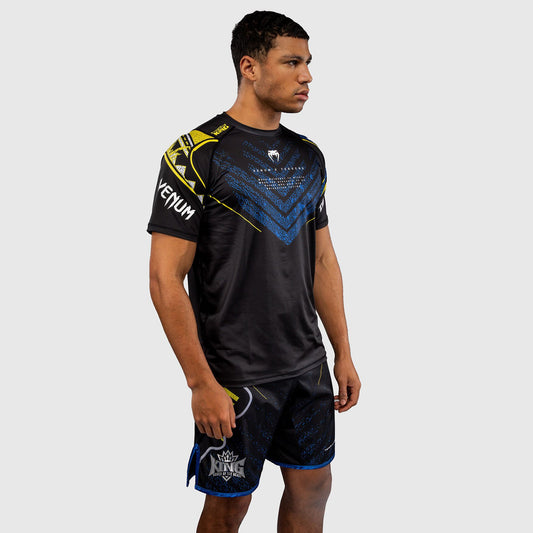 Venum x TEKKEN 8 Dry-Tech T-Shirt King Black/Yellow - The Fight Club