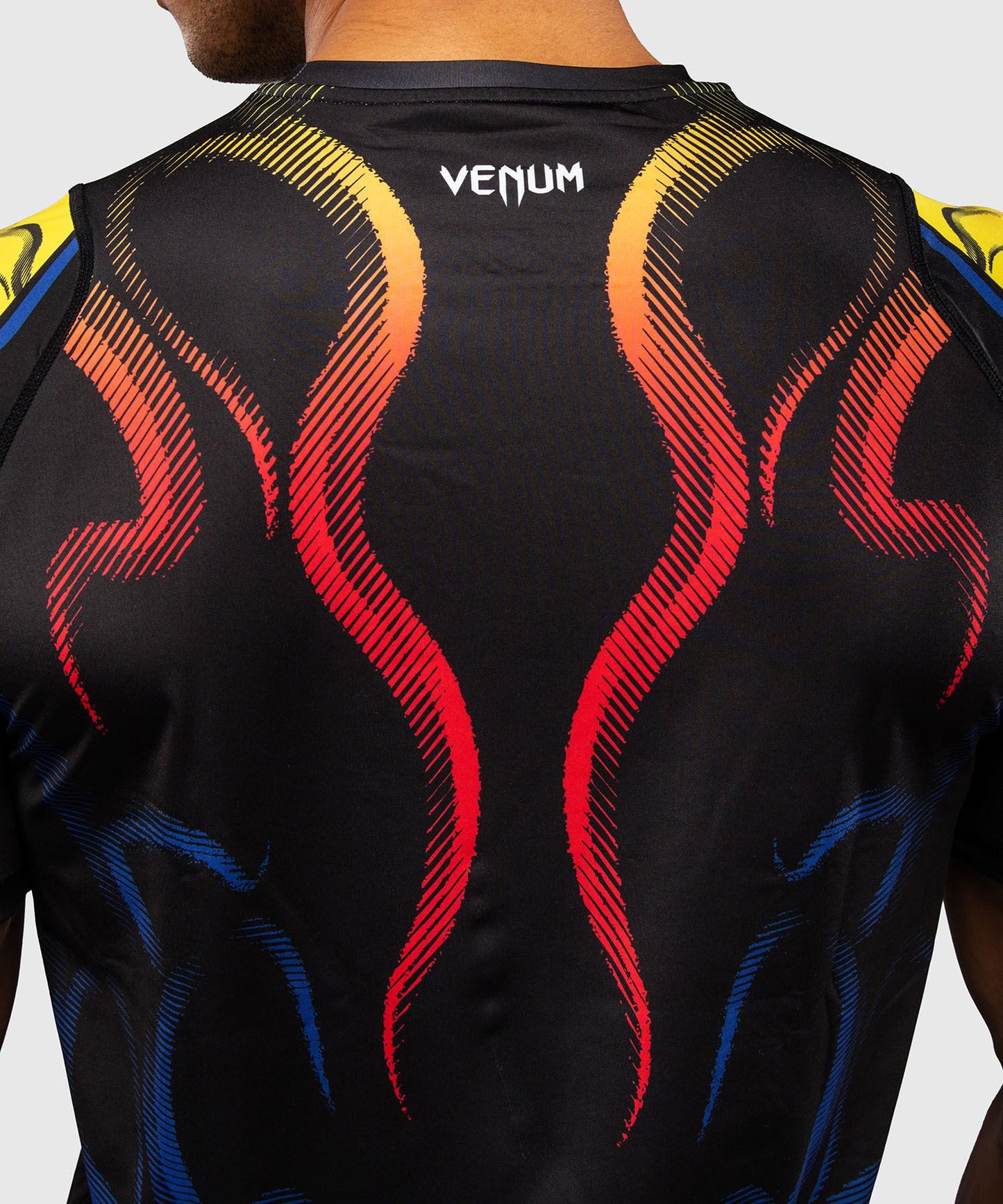 Venum x TEKKEN 8 Dry-Tech T-Shirt Yoshimitsu Black/Orange - The Fight Club