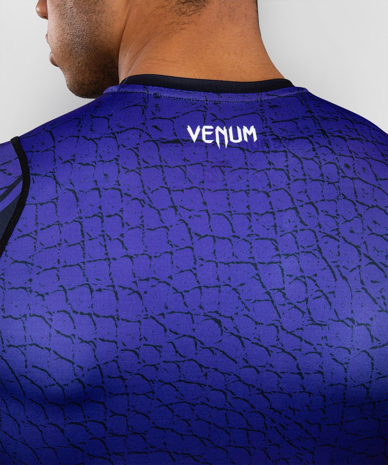 Venum x TEKKEN 8 Long Sleeve Rash Guard Kazuya Black/Purple - The Fight Club