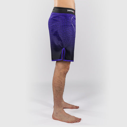Venum x TEKKEN 8 Fight Shorts Kazuya Black/Purple - The Fight Club