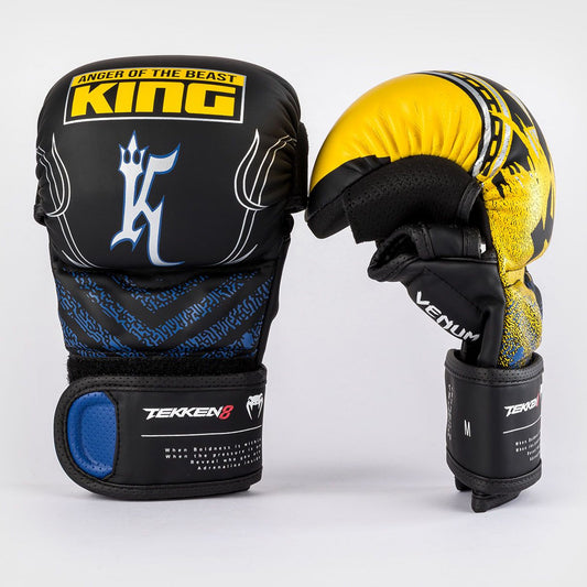 Venum x TEKKEN 8 Sparring Gloves King Black/Yellow - The Fight Club