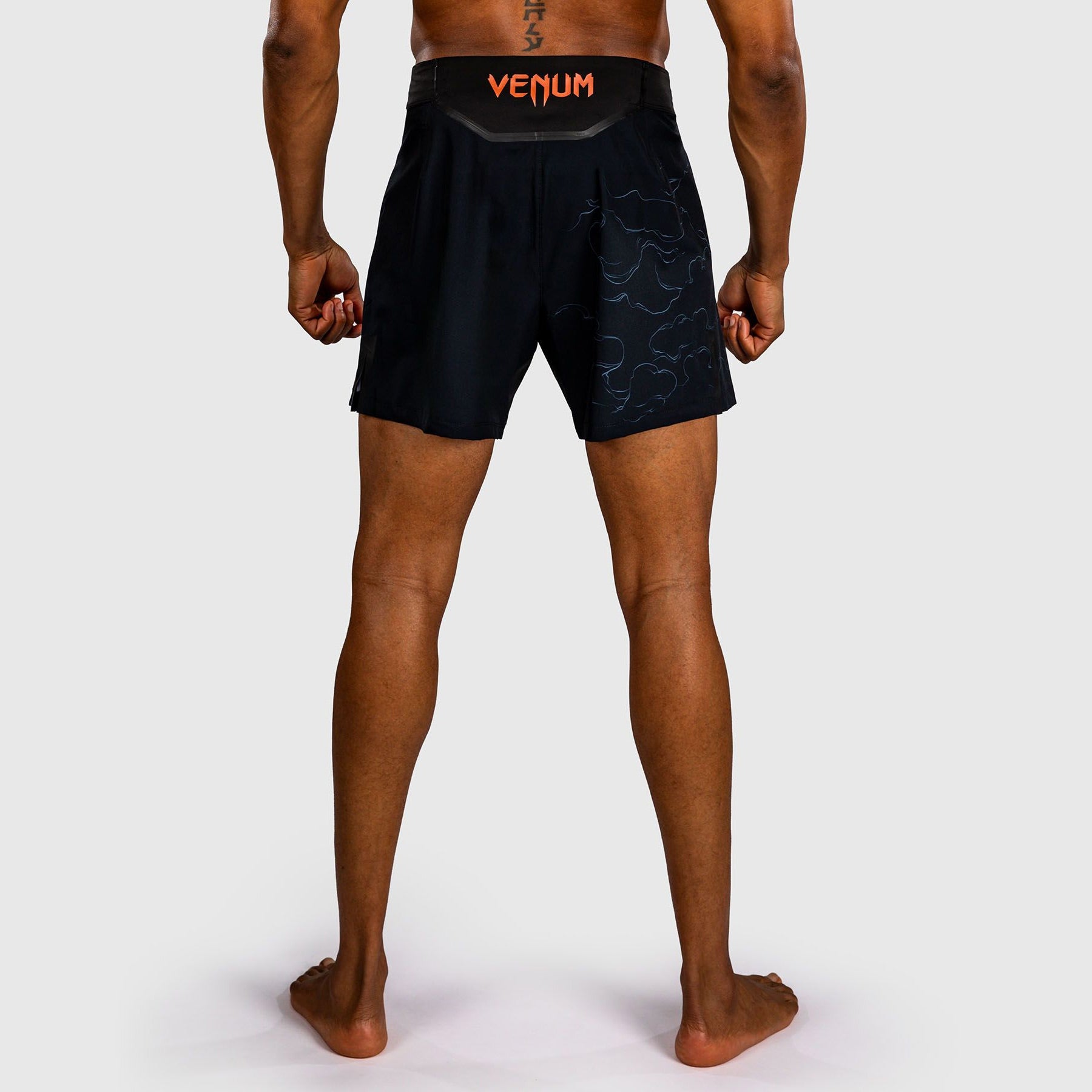 Venum Thunder Dragon Fight Shorts Black/Grey/Copper - The Fight Club